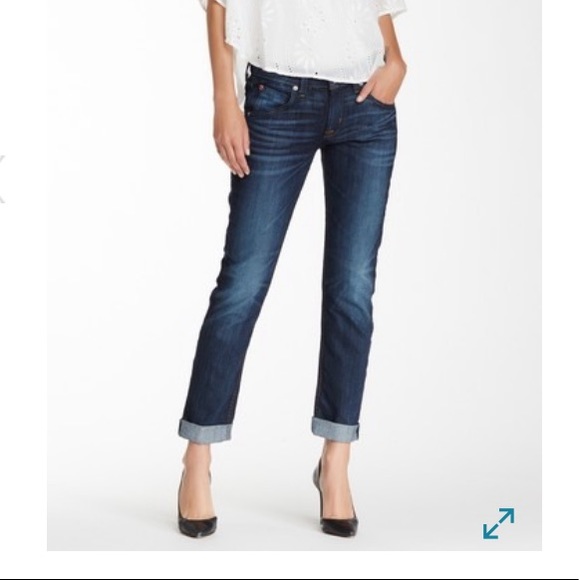 Hudson Bacara Crop Straight Leg Cuffed 